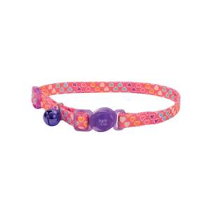 Coastal Collar Gato Fashion - Corazones